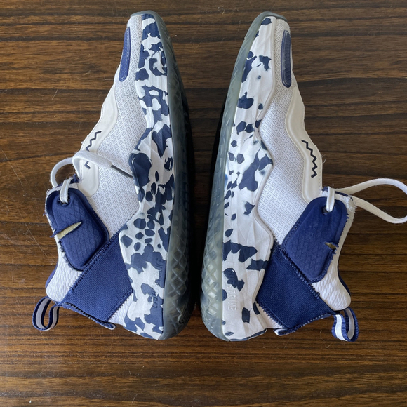 Adidas, Men’s 7.5, D.O.N. Issue #3 Team Navy White Athletic Basketball Sneaker - Picture 8 of 14